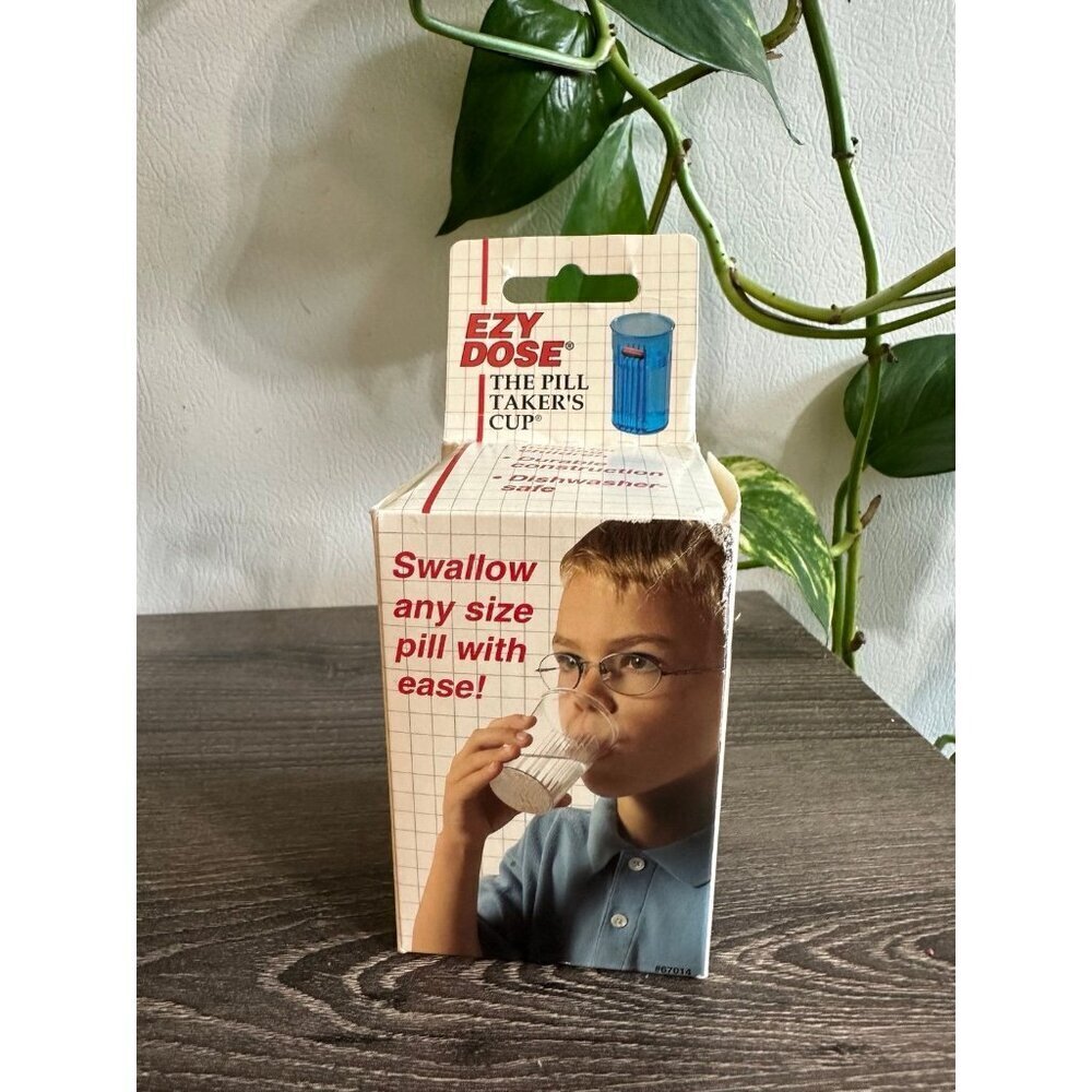 EZ dose vintage the pill takers cup